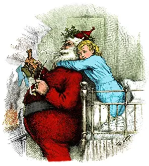 Enhance: Santa Claus Gets Caught, 1889