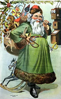 Phonecall: Santa Claus on the telephone