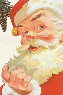 Beckoning: Santa Close up