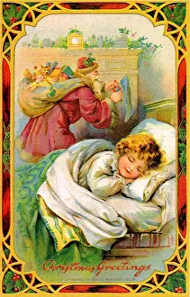 Creeping: Santa Creeping Past Sleeping Child