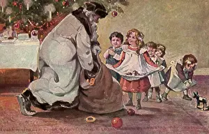 Greyish: Santa Distributes Gifts