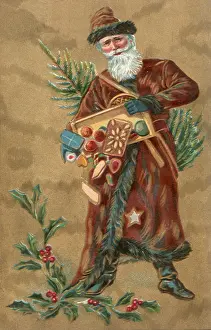 Tipping: Santa with Fruit Crate
