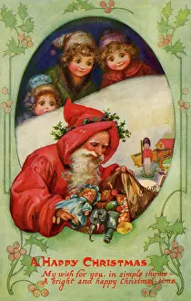 Spellbound: Santa loading his sack