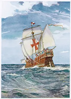 Caravel: Santa Maria - Christopher Columbus caravel