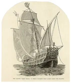 Caravel: Santa Maria of Columbus