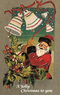 Ringing: Santa Rings Four Bells