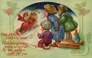 Bowley: Santa on his sleigh