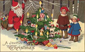 Peeking: Santa Spying