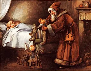 Bedside: Santa Stuffs Stockings