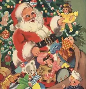 Salter: Santa with Toys