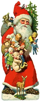 Cheeks: Santa with Toys
