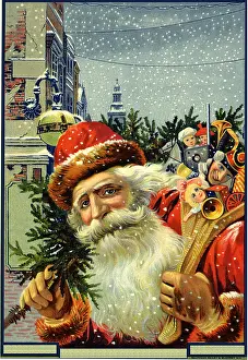 Snowstorm: Santa With Toys