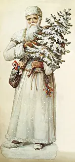 Dried: Santa with Tree