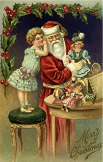 Unpacking: Santa Unpacking Dolls