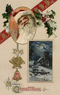 Winsch: Santa and Winter Scene