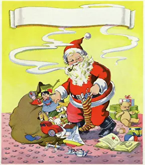 Cheerfully: Santa at Work