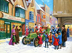 Santa's here