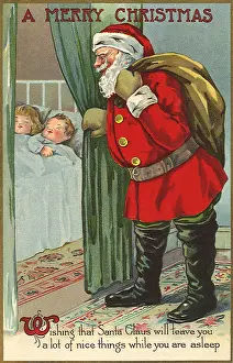 Peeking: Santa's Visit