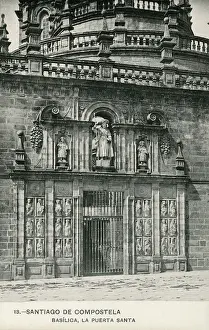 Puerta: Santiago de Compostela, Spain - Basilica, La Puerta Santa