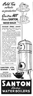 Santon: Santon Water Boilers For Canteens WW2