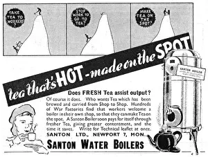 Santon: Santon Water Boilers - Factory Boilers For Tea Making