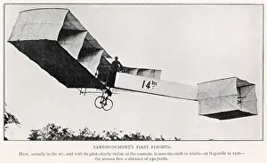 Bagatelle: Santos-Dumont 14bis first flight 906