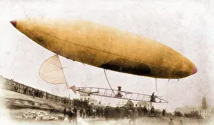 Dirigible: Santos-Dumont No. 6, 1901