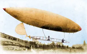 Dirigible: Santos-Dumont No. 6, 1901