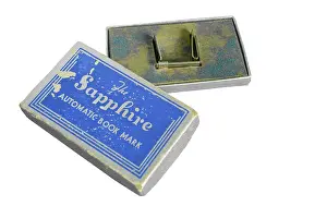 Distressed: The Sapphire Automatic Book Mark in original packaging
