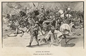 Losing: The Saracens are repulsed at Tours by Charles Martel in 732