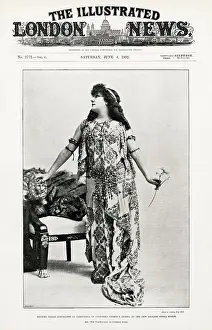 Victorien: Sarah Bernhardt as Cleopatra