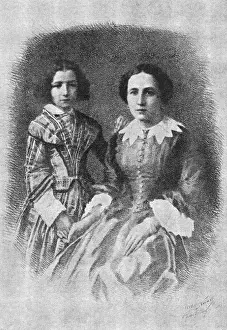 Bernhardt: Sarah Bernhardt with her mother