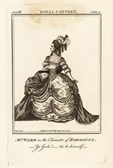 Crossdressing: Sarah Ward in the character of Rodogune in Nicholas