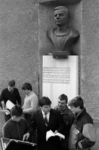 Nabatov: Saratov industrial technical school, 1986