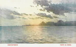 Topkapi: Sarayburnu, Constantinople at sunrise