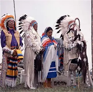 Sarcee: SARCEE CHIEFS & WIVES