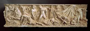 Orestes: SARCOPHAGUS FROM HUSILLOS. DEPICTION