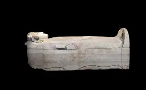Larnaca: Sarcophagus, Larnaca District Museum, Larnaca, Cyprus