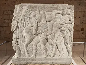 Sarcophagus: Sarcophagus, Praetorium, Circus, Tarragona, Catalonia, Spain