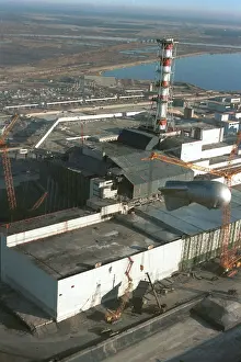 Reactor: Sarcophagus over Reactor 4 at Chernobyl Nuclear