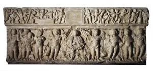 Demise: Sarcophagus of the Seasons. 3rd c. Detail depicting