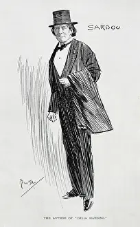 Delia: Sardou, The author of Delia Harding by Phil May
