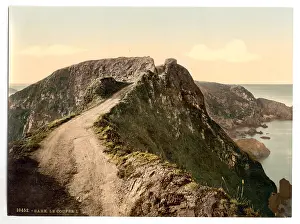 Sark: Sark, the Coupee, Channel Islands, England