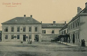 Lajos: Sarvar, Hungary - Lajos Kossuth Square