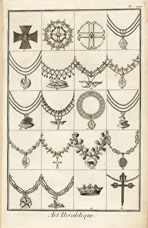 Cygne: Sash badges of orders of chivalry