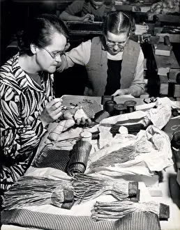 Yeomen: Sashes with gold tassels prepared for Coronation
