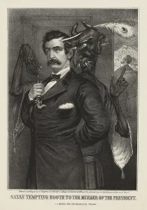 Wilkes: Satan tempting Booth to the murder of the President