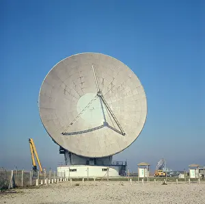 Helston: Satellite at Goonhilly Earth Station, Cornwall