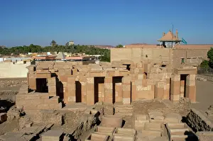 Elephantine: Satet Temple. Elephantine Island. Egypt