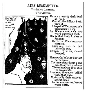Caricatured: Satire on art of Aubrey Beardsley